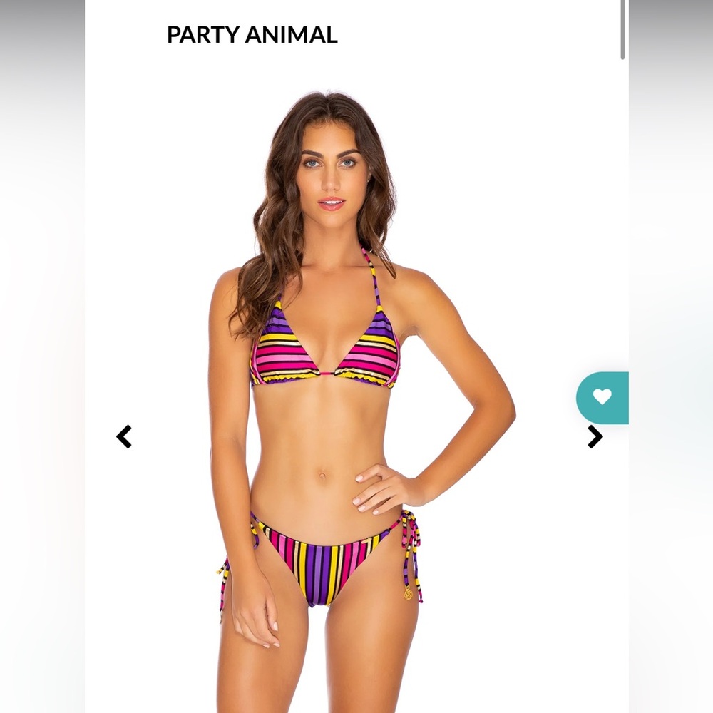 Luli Fama Party Animal bikini set